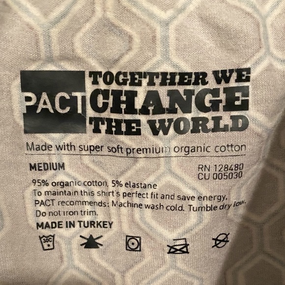 Pact Organic Cotton Camisole Tank EUC - Picture 5 of 7